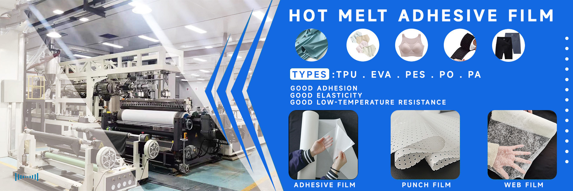 качество Горячий расплавьте фильм фабрика