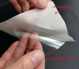 Горячие PU изготовителей двухсторонние прозрачные плавят склеивающую пленку для кожи, пластмассы, Etc